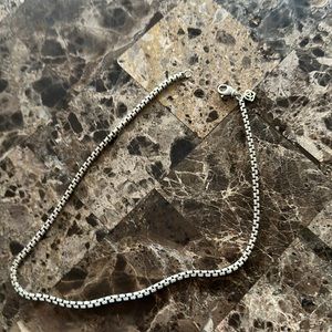 Authentic David, Yurman, cable, necklace